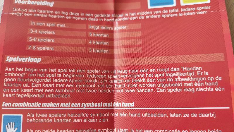 White Goblin games Hands! handenbeweegspel