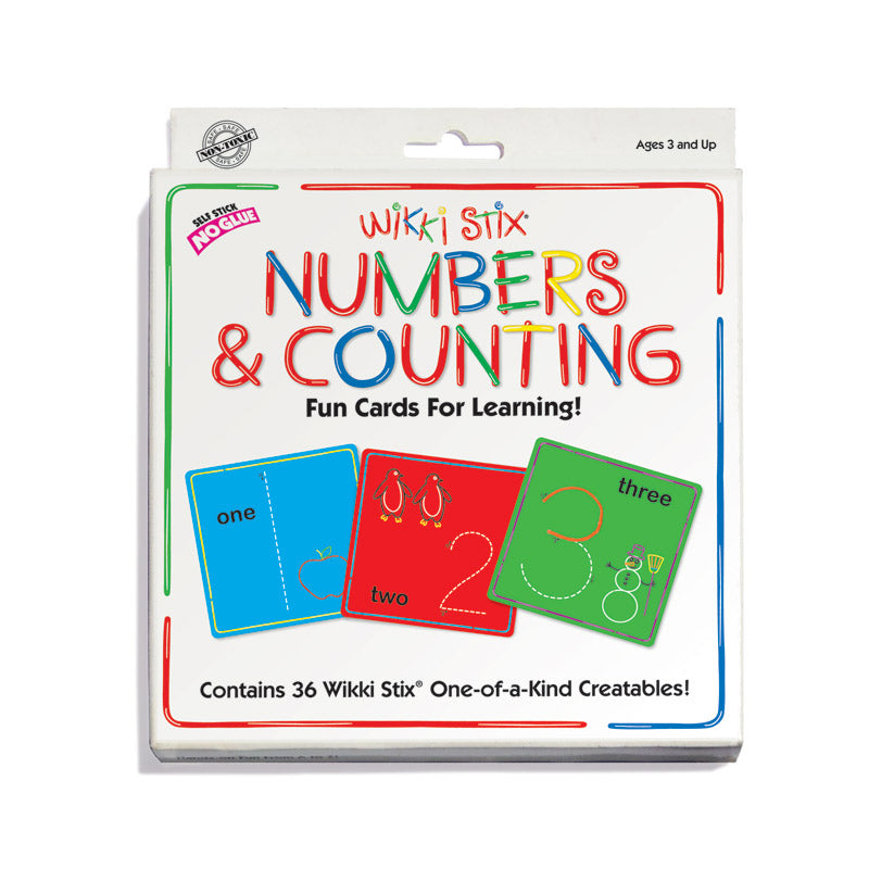 Wikki Stix Cijferset 36 stuks