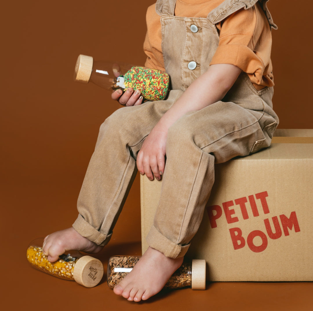 Petit Boum Sensorische spy fles huisdieren