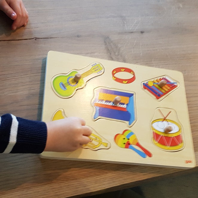 goki Geluidenpuzzel instrumenten