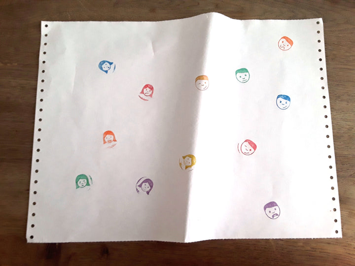 JToys Mini emotiestempels 10 stuks