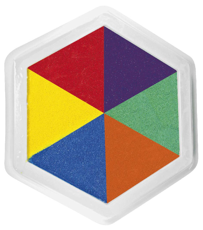 uitwasbare Reuze stempelkussen, 6 kleuren