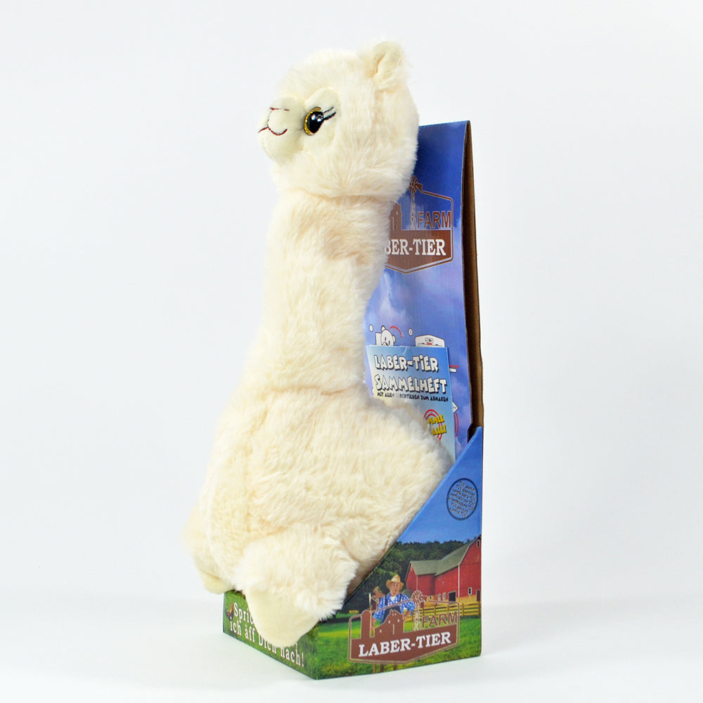 Toys42Hands Knuffel recorder dansend lama