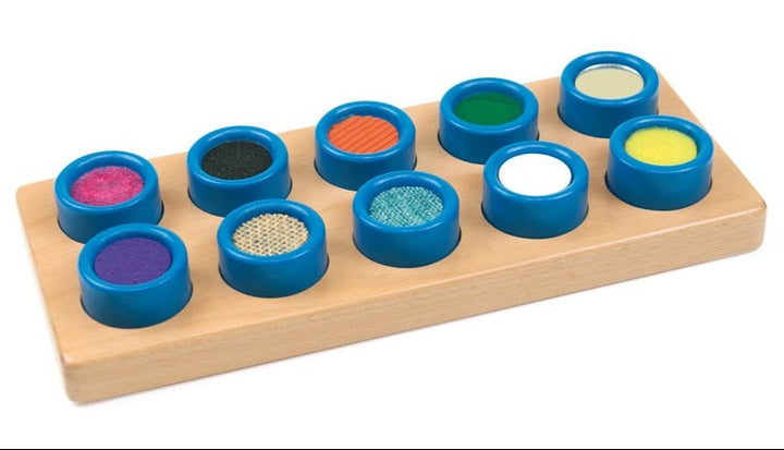 andreu toys Voelmemo plankje gevorderde blauw