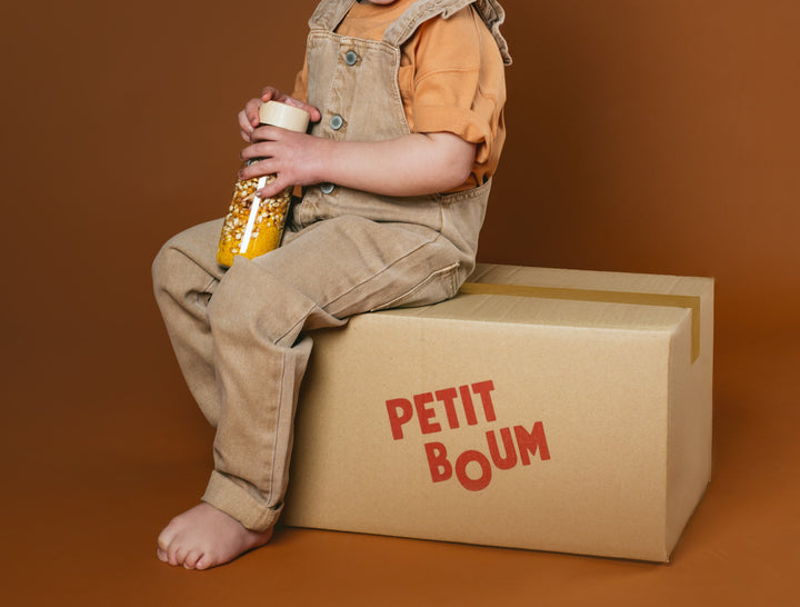 Petit Boum Sensorische spy fles boerderij