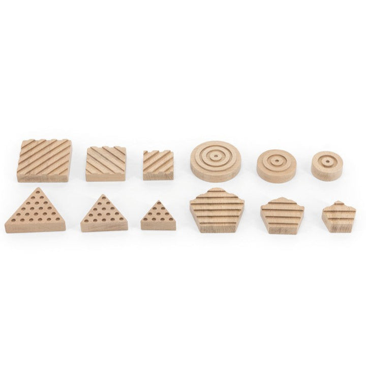andreu toys Relief geo vormen puzzel