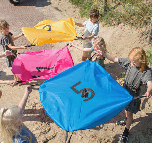 buitenspeel Eekhoorn parachutes