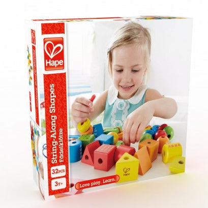 hape String along shapes - vormkralen