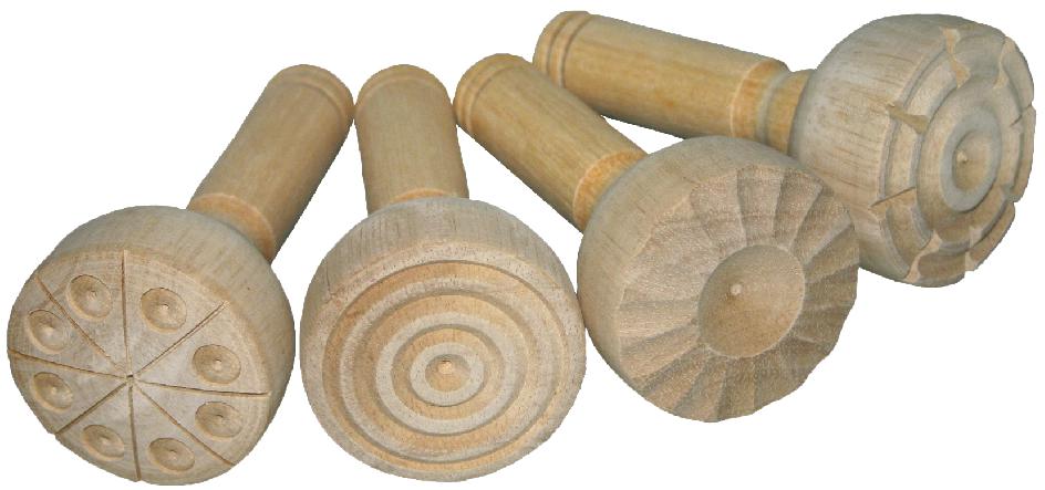 JToys Klei- zandstempels 4st