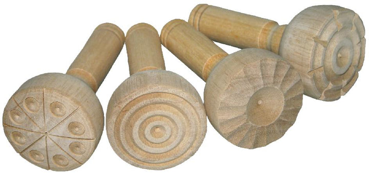JToys Klei- zandstempels 4st
