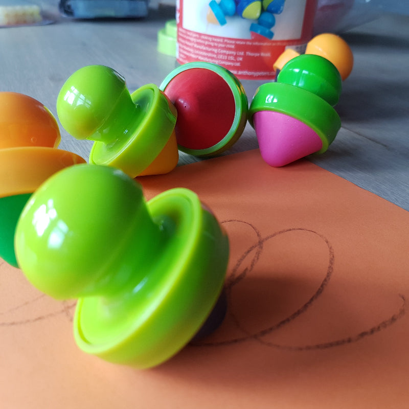 Toys42Hands Ergogrip waskrijtjes 6 stuks