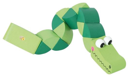 JToys Pocketpuzzel krokodil