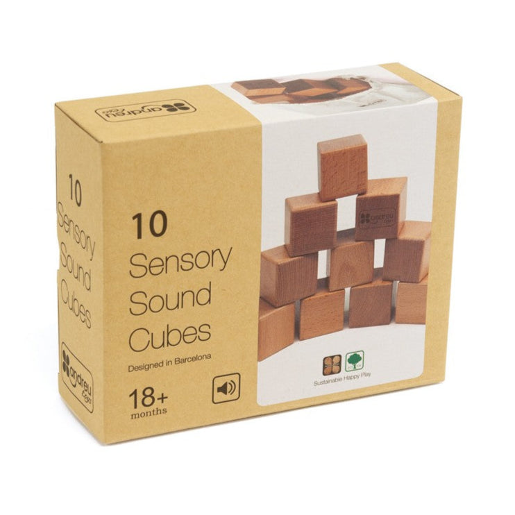 andreu toys Geluidenmemory sound cubes
