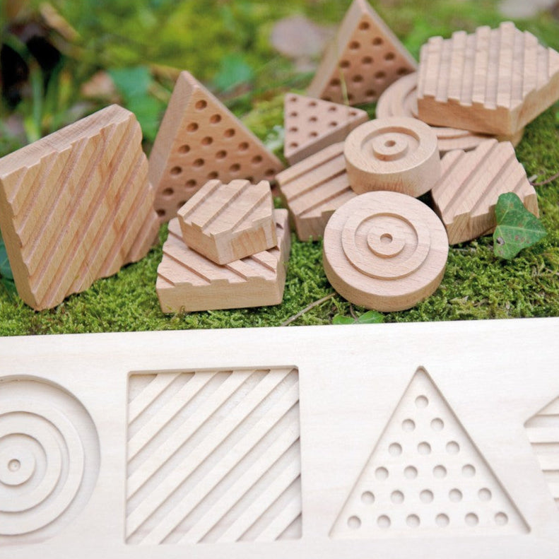 andreu toys Relief geo vormen puzzel