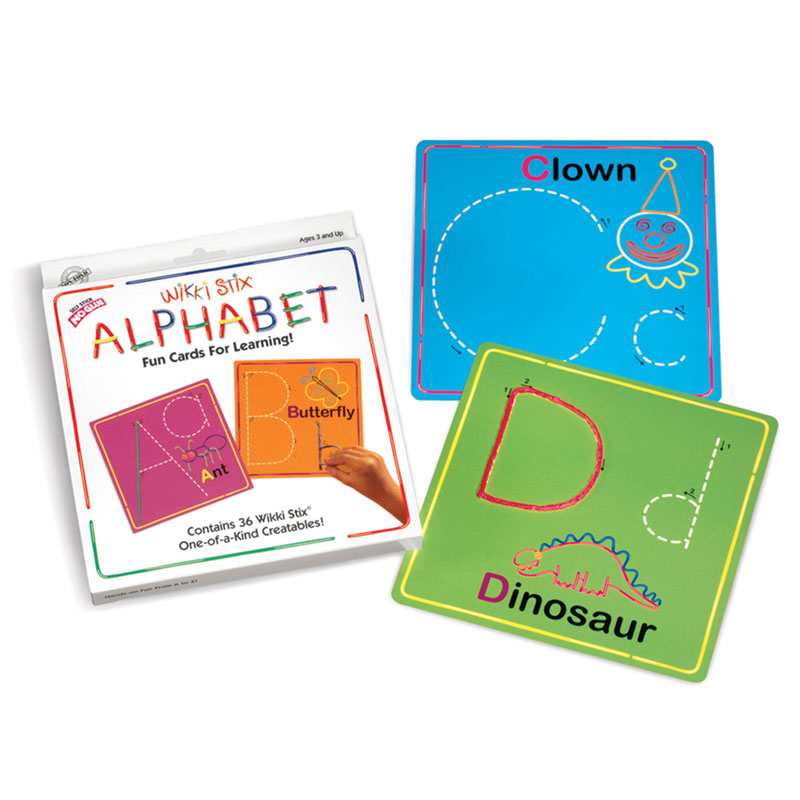 Wikki Stix Letterset 36 stuks