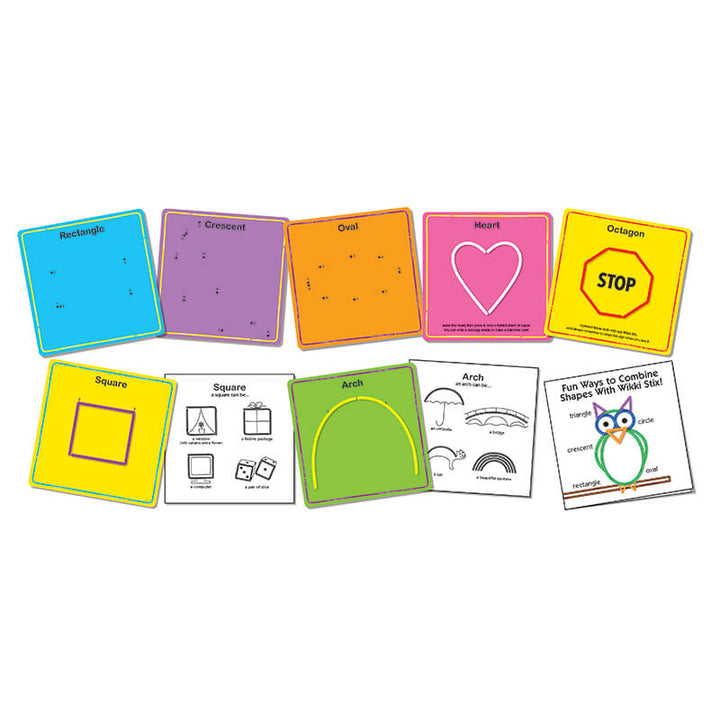 Wikki Stix Vormen set 72 stuks