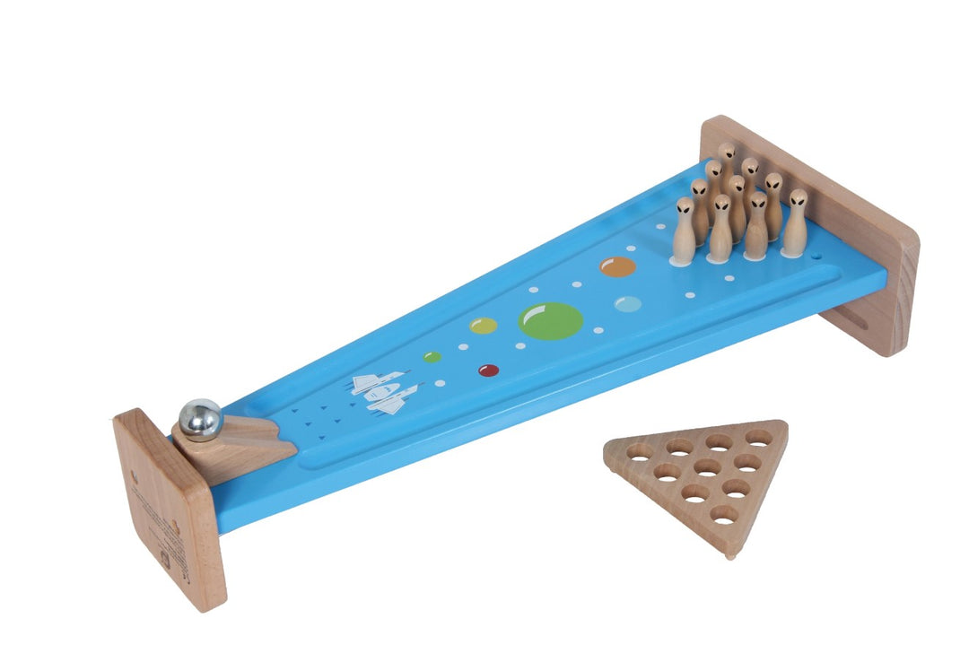 Toys42Hands Trekbiljart en bowling, 2 in 1
