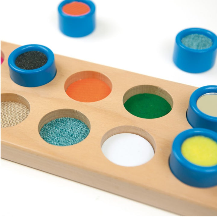 andreu toys Voelmemo plankje gevorderde blauw