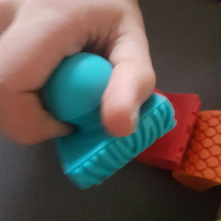 Toys42Hands Dieren structuurstempel 4stuks