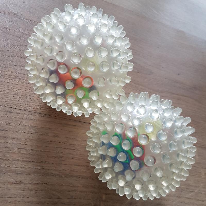 edushape Colorbits massagebal 2 stuks