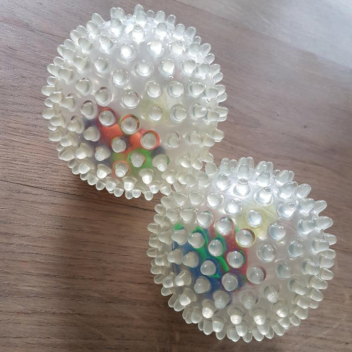 edushape Colorbits massagebal 2 stuks