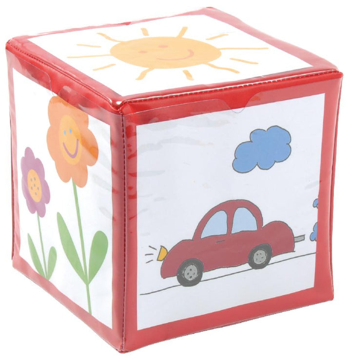 JToys Dobbelsteen met insteekhoes 15cm