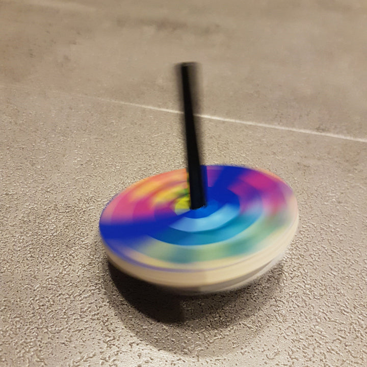 goki Houten tollen rond 8 stuks