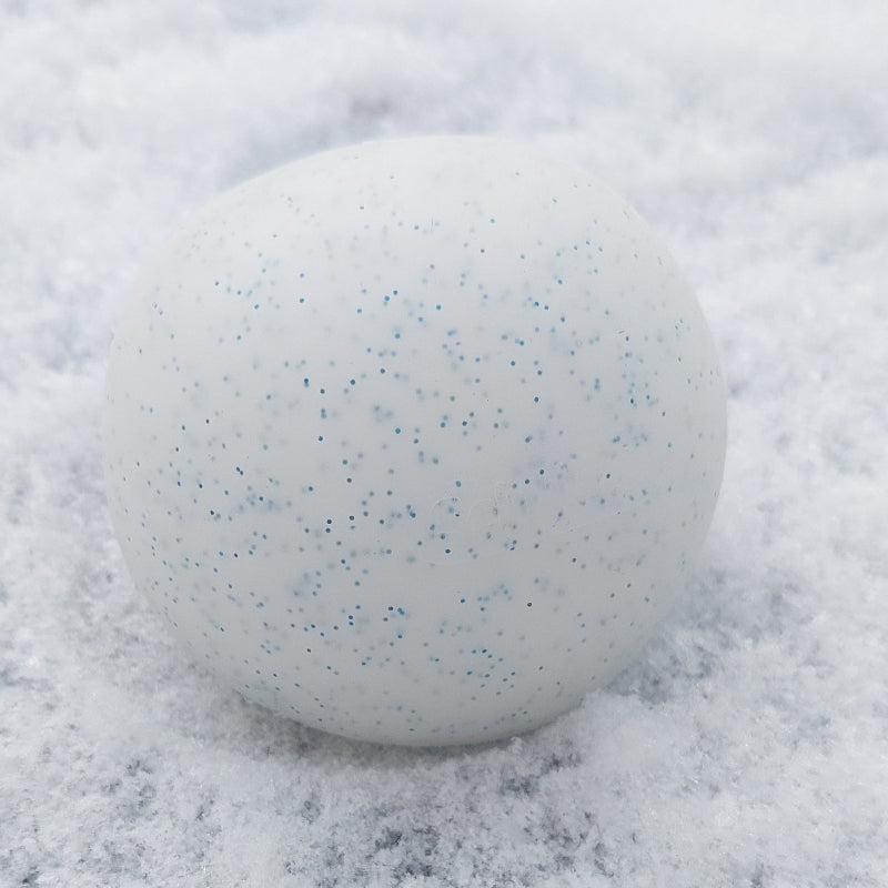 Schylling Snow ball crunc, needoh sneeuwbal, sneeuwgeluid, fidget