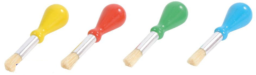 JToys Penseel met kogelhandvat 4 stuks