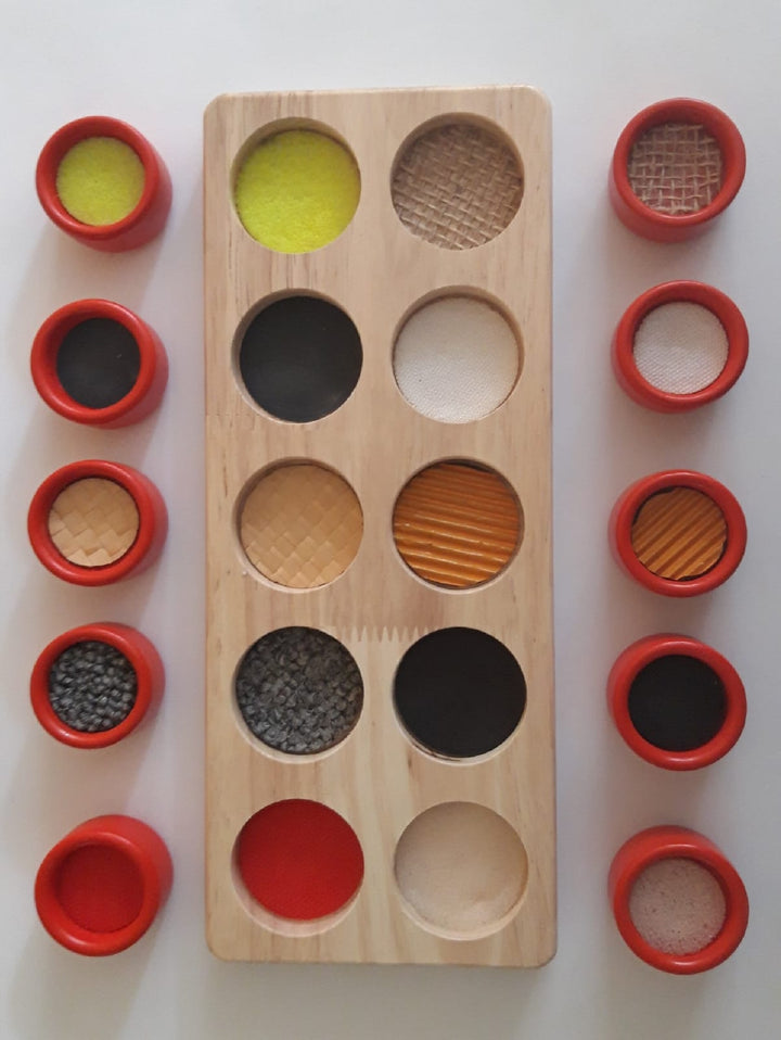 edushape Voelmemo plankje gevorderde rood