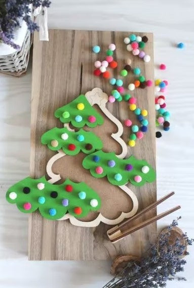 Munda Mundi Pompomspel kerstboom
