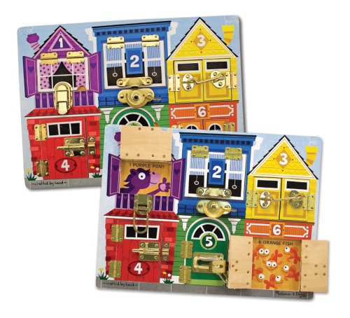 Melissa en Doug Slotenbord huizen