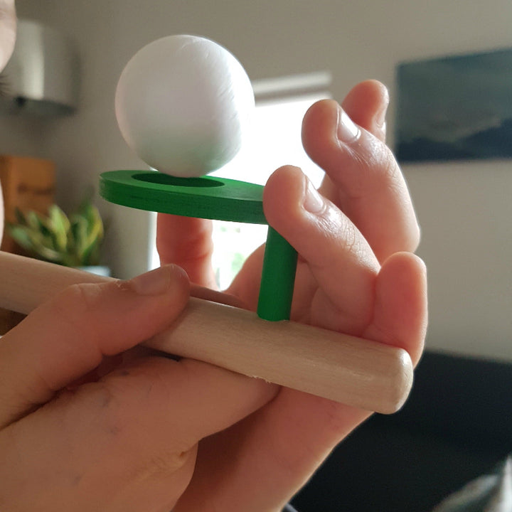 goki Blaasbal, mondmotoriek spel, zwevende bal, luchtbal
