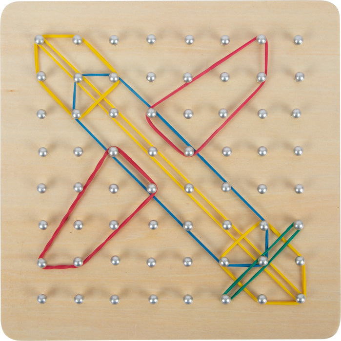 Legler Houten geoboard 8x8