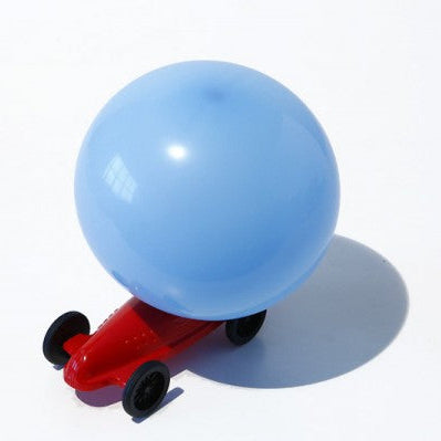 Toys42Hands Ballonauto, mondmotoriek speelgoed, logopedie materiaal