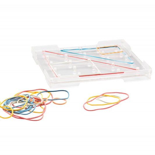 wissner Geoboard klein 5x5 transparant