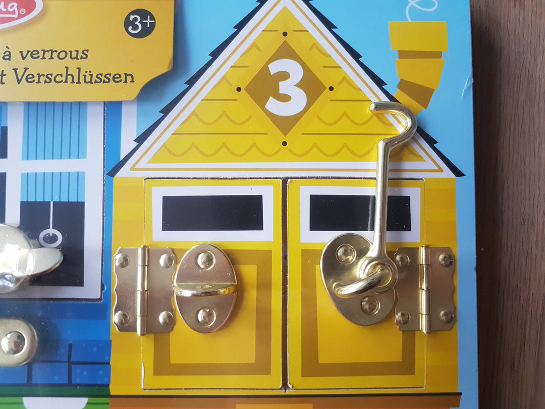 Melissa en Doug Slotenbord huizen