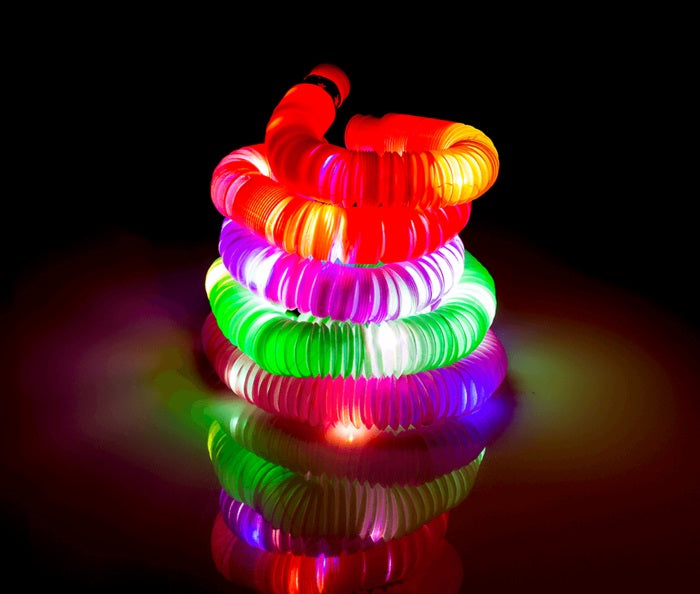 Toys42Hands Fidget Pop Tube led