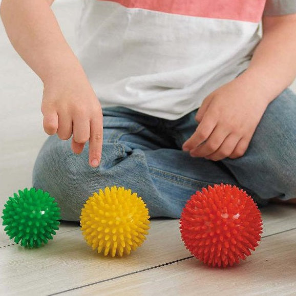 weplay Massagebal 8cm geel