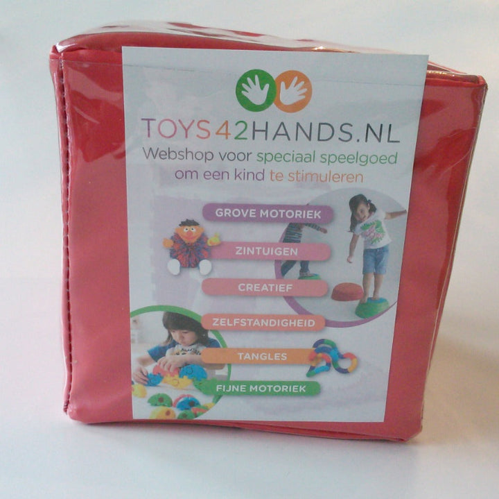 JToys Dobbelsteen met insteekhoes 15cm