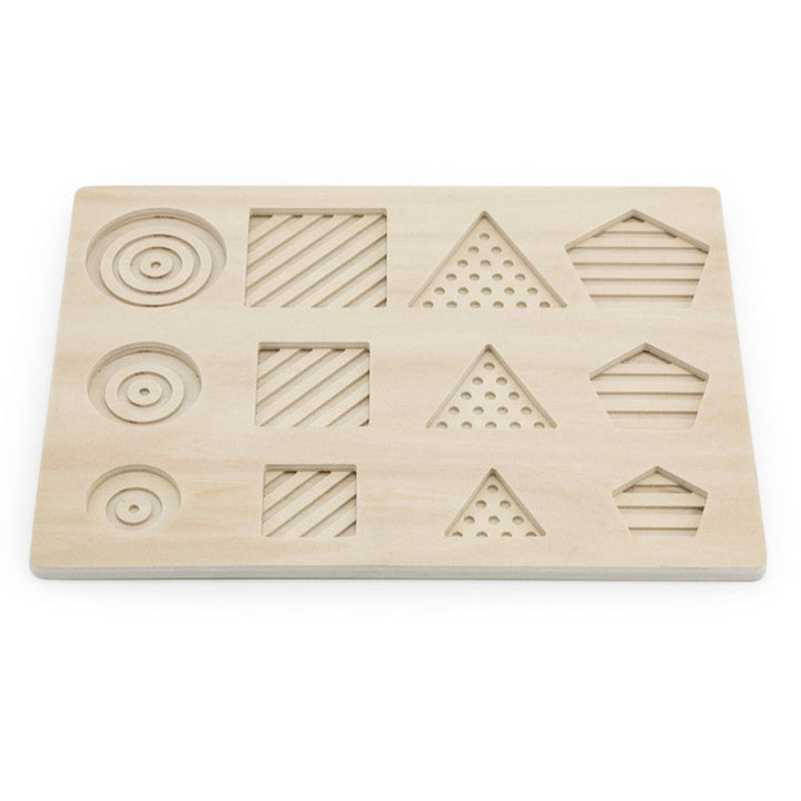 andreu toys Relief geo vormen puzzel