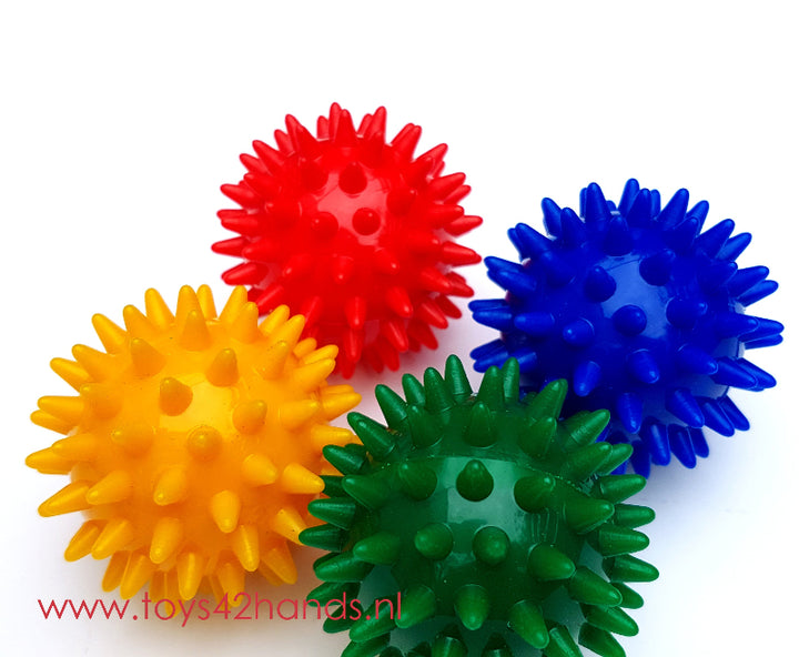 goki Massagebalset 5cm 4 stuks, Igelbälle von goki, 63935