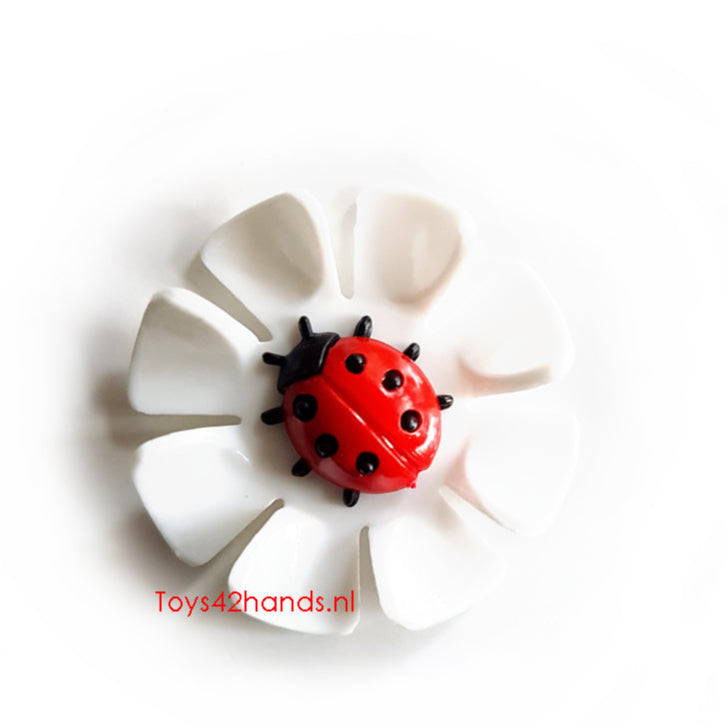Toys42Hands Blaastolletje lieveheersbeestje, mondmotoriek, logopedie materiaal, kinder logopedie