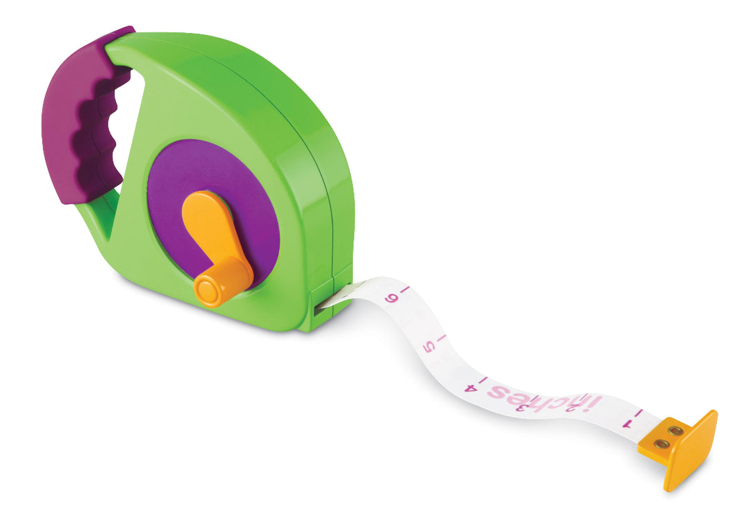 Learning Resources Kinder rolmaat, simple tape measure, tweehandig motoriekspeelgoed