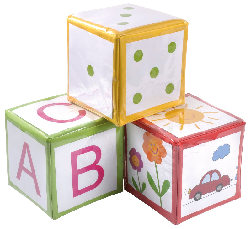 JToys Dobbelsteen met insteekhoes 15cm