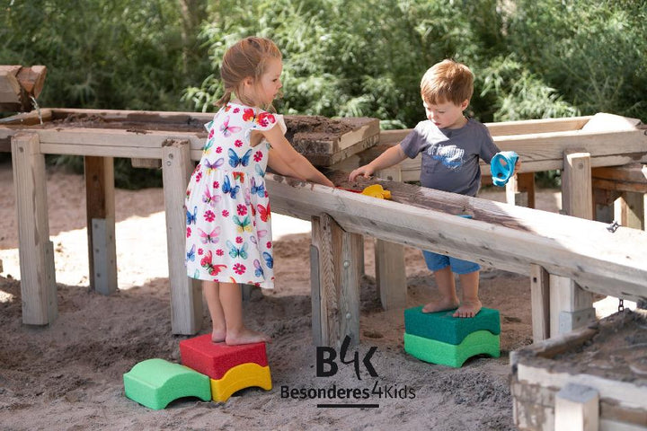 kreativstein als opstapje voor jonge kinderen