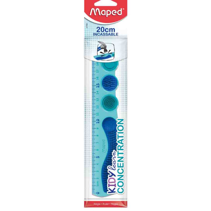 maped 20cm lineaal, kidy learn concentration, fidget lineaal
