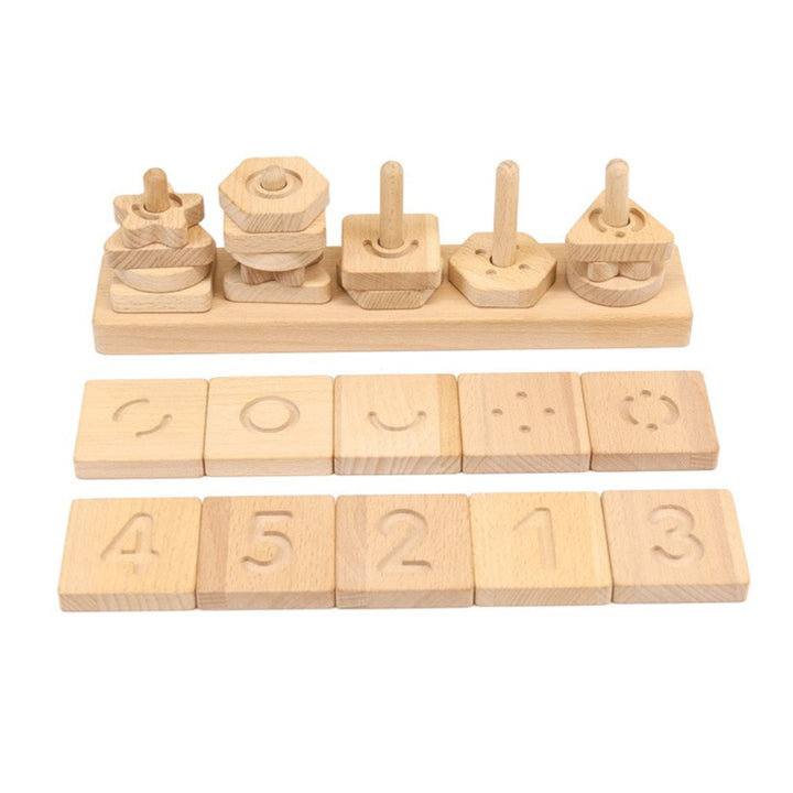 montessorie sensory vormen spel