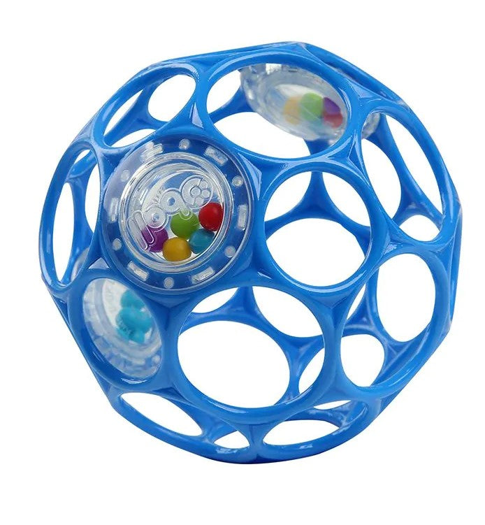 oball 10cm ratel sensoriek babybal met geluid
