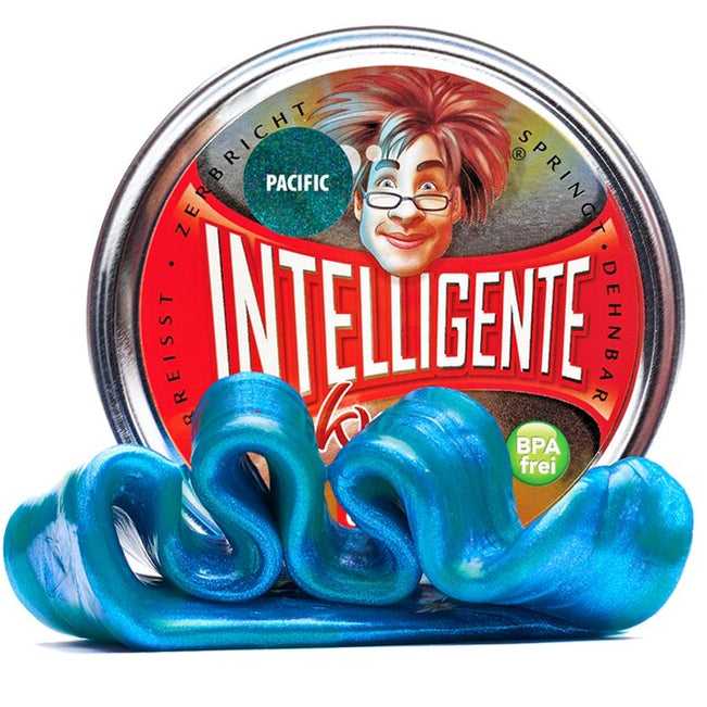 intelligente knete pacifc blauw, fidget knete
